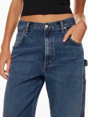 AGOLDE Magda Carpenter Jean
Organic cotton low-rise carpenter jeans size 24